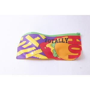 Wendy's, Totally Hot, Pen Pencil Case, 1990s, Vintage, Bright Colors,